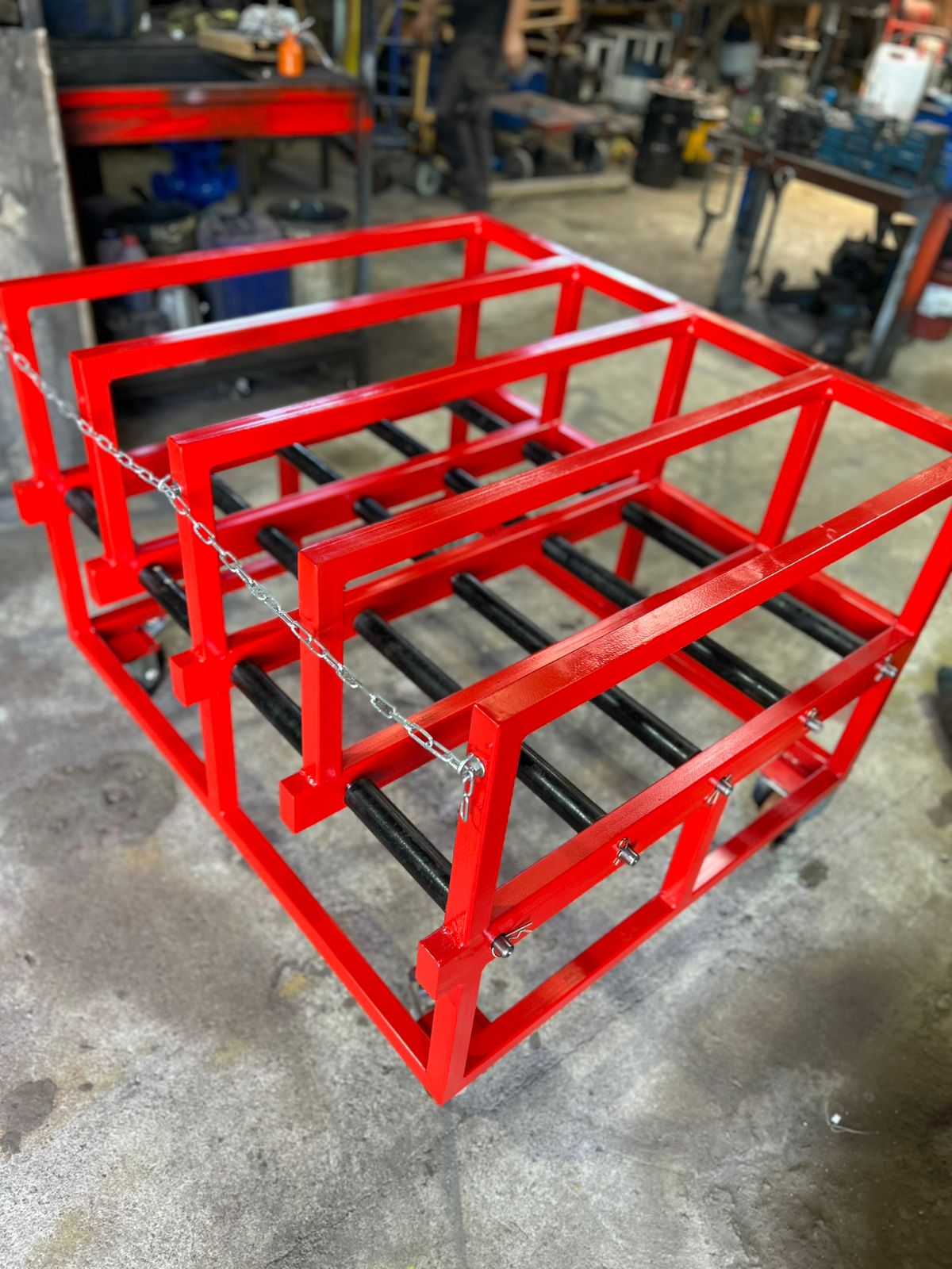 Estructuras de soporte industrial y polines